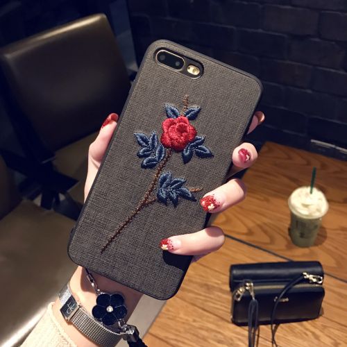 Protection téléphone portable - iPhone7 8 une rose Ref 3197556