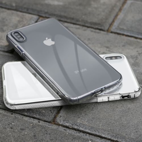 Protection téléphone portable NOHON - iPhone xs max Soft shell transparent anti-goutte Ref 3198260