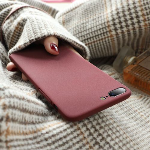 Protection téléphone portable PINTOP - Apple 7plus velvet sable Ref 3198465