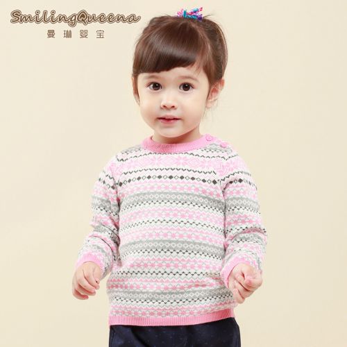Pull enfant SMILING QUEENA à manche longue - Ref 2103185