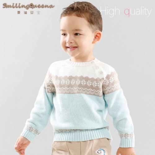Pull enfant SMILING QUEENA à manche longue - Ref 2103363