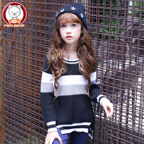 Pull fille PIER BEAR à manche longue - Ref 2103905