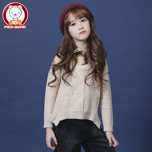 Pull fille PIER BEAR à manche longue - Ref 2103910