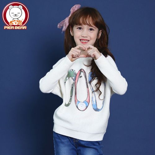 Pull fille PIER BEAR à manche longue - Ref 2103948