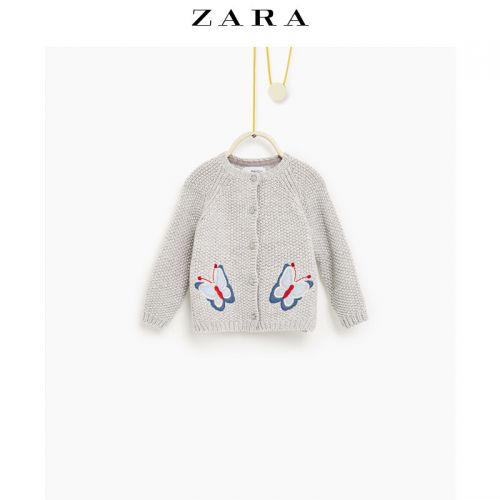 Pull fille ZARA à manche longue - Ref 2104000