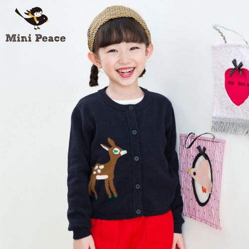 Pull fille MINI PEACE à manche longue - Ref 2104014
