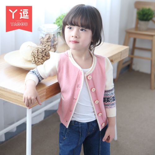 Pull fille à manche longue - Ref 2104258