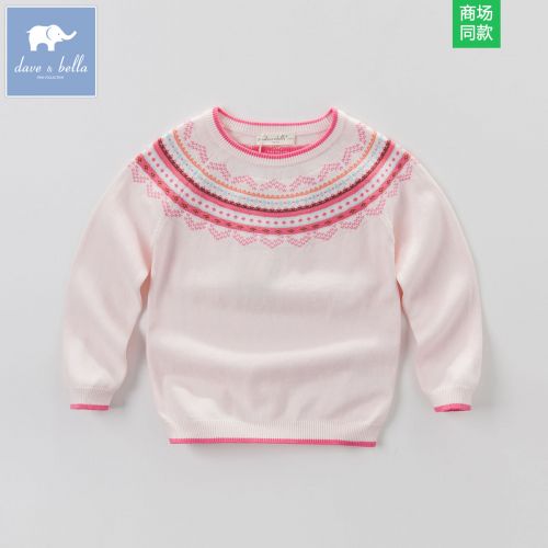 Pull fille DAVEBELLA à manche longue - Ref 2104400