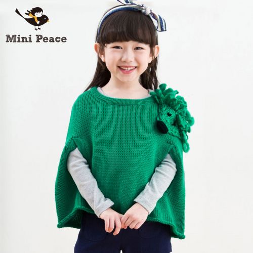 Pull fille MINI PEACE à sans manches - Ref 2104609