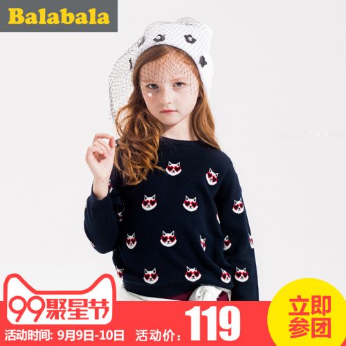 Pull fille à manche longue - Ref 2104706