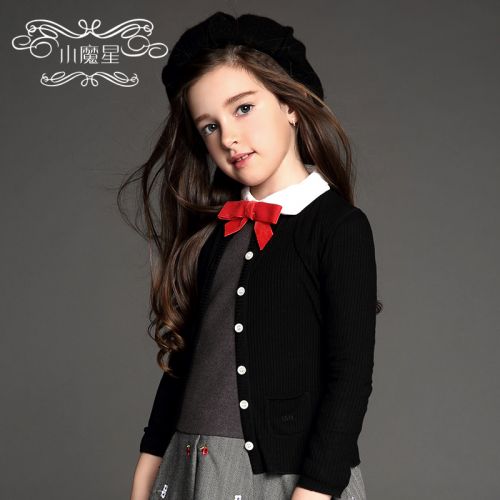 Pull fille LUCKY EYE à manche longue - Ref 2104744