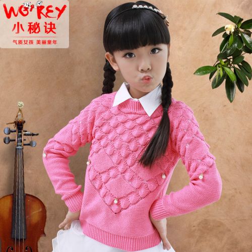 Pull fille WGKEY à manche longue - Ref 2105570