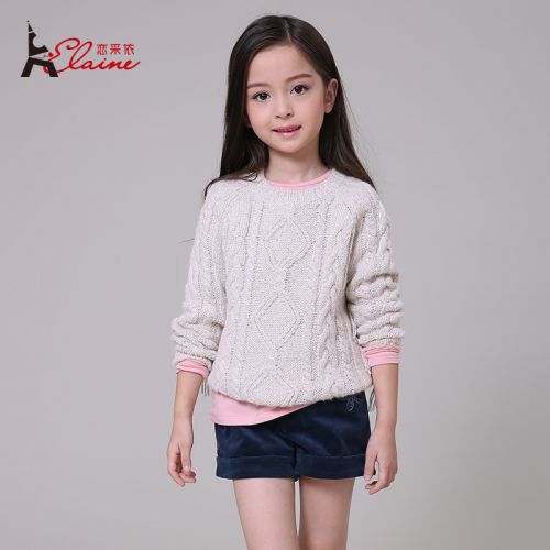 Pull fille à manche longue - Ref 2105609