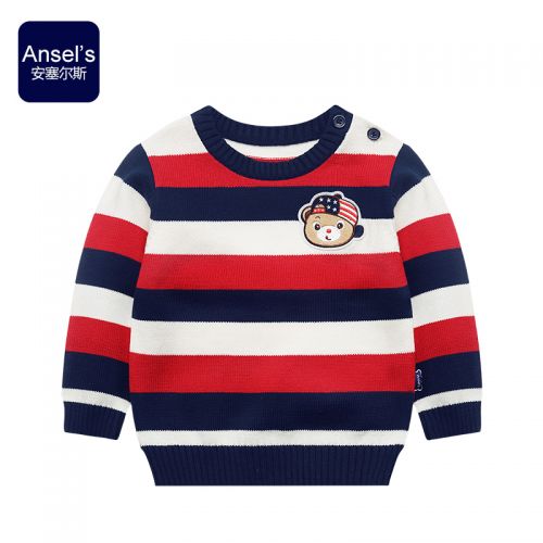 Pull garcon ANSELS à manche longue - Ref 2101189