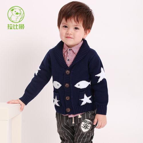 Pull garcon à manche longue - Ref 2101219