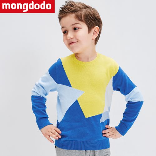 Pull garcon MONGDODO à manche longue - Ref 2101254