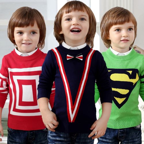 Pull garcon à manche longue - Ref 2101261