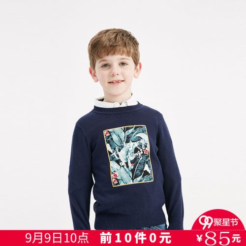 Pull garcon MOOMOO à manche longue - Ref 2101515