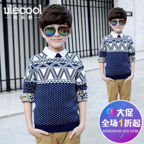 Pull garcon à manche longue - Ref 2101517