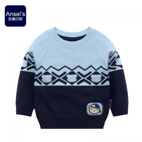Pull garcon ANSELS à manche longue - Ref 2101549