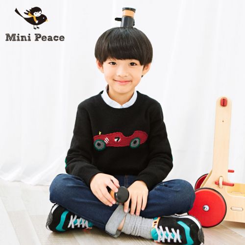 Pull garcon MINI PEACE à manche longue - Ref 2101653