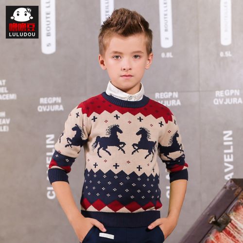 Pull garcon à manche longue - Ref 2101660