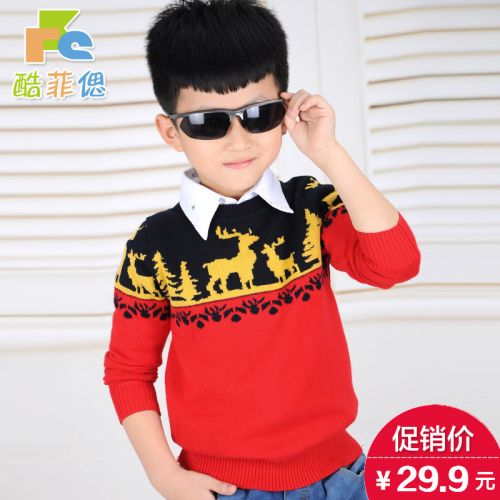 Pull garcon à manche longue - Ref 2101675