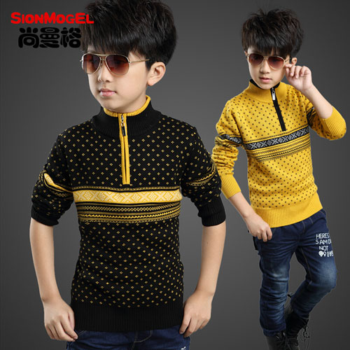 Pull garcon SIONMOGEL à manche longue - Ref 2102096