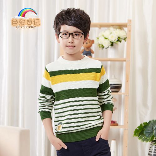 Pull garcon COLORDIARY à manche longue - Ref 2102156
