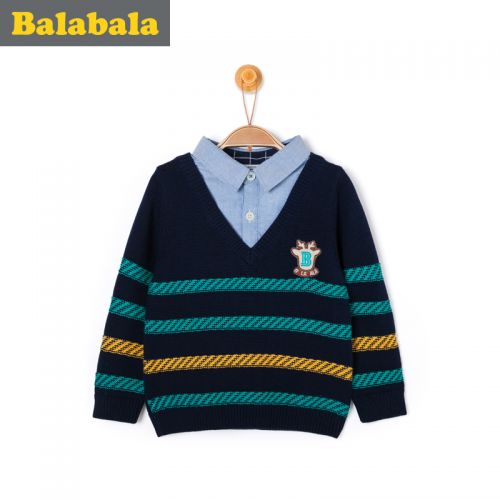 Pull garcon à manche longue - Ref 2102171