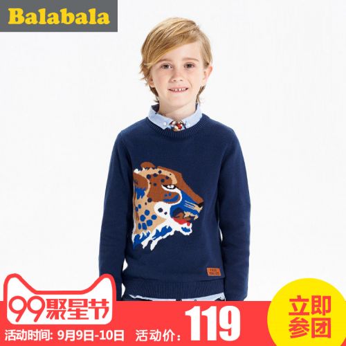 Pull garcon à manche longue - Ref 2102351