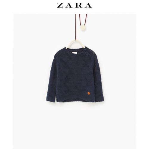 Pull garcon ZARA à manche longue - Ref 2102523