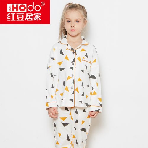 Pyjama mixte HODOHOME en Coton à manches longues - Ref 3004823