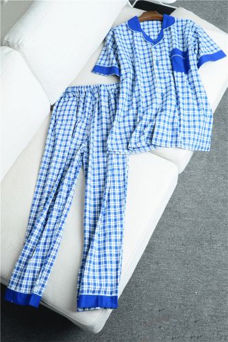 Pyjama mixte en Coton à manche courte - Ref 3005007