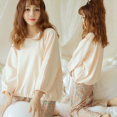 Pyjama mixte en Coton à manches longues - Ref 3006337