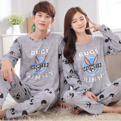 Pyjama mixte en Coton à manches longues - Ref 3006576