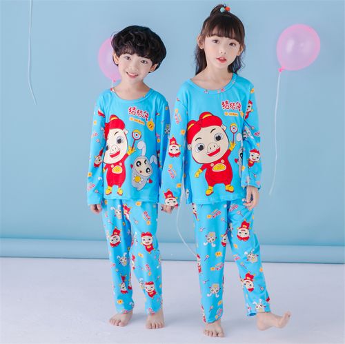 Pyjama mixte en Coton à manches longues - Ref 3006655