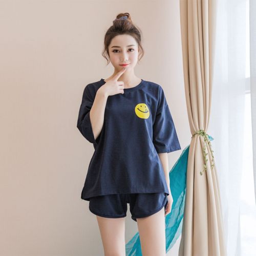Pyjama pour femme en Coton à manche courte - Ref 2987627