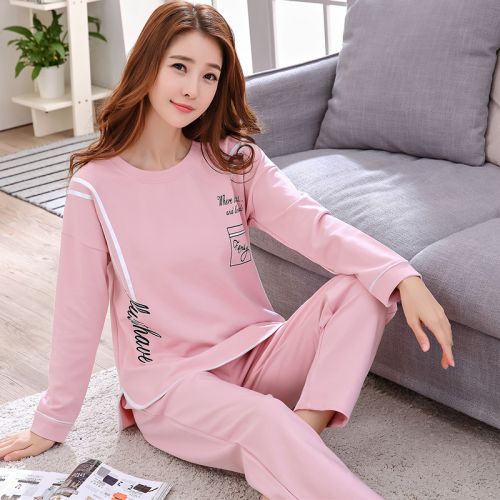 Pyjama pour femme en Coton à manches longues - Ref 2987642