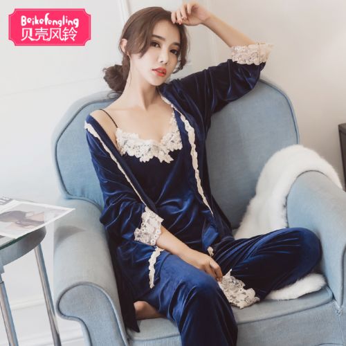 Pyjama pour femme à manches longues - Ref 2987715