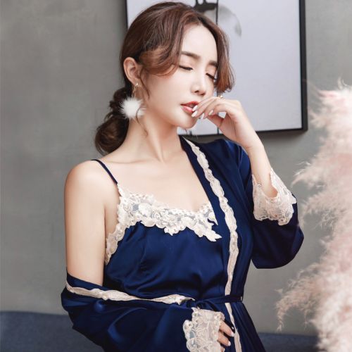 Pyjama pour femme en Polyester à neuf manches - Ref 2987721