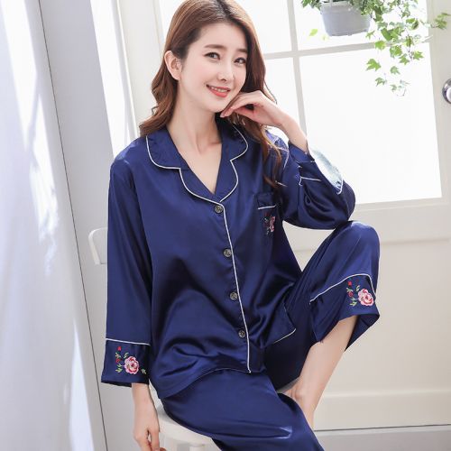 Pyjama pour femme en Polyester à manches longues - Ref 2987724