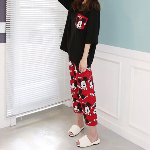 Pyjama pour femme en Coton à manchon moyen - Ref 2987727
