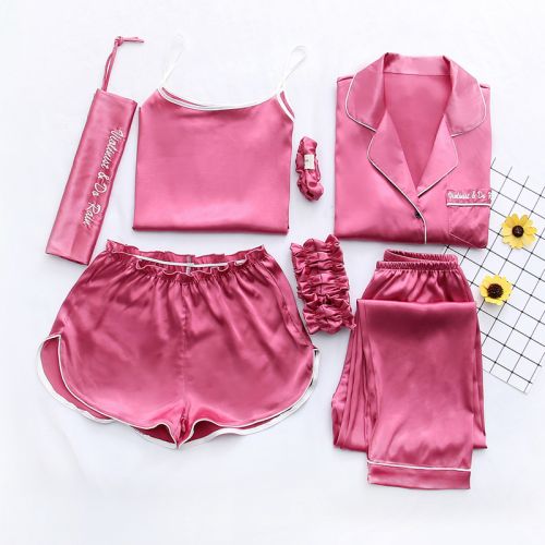 Pyjama pour femme en Polyester à manches longues - Ref 2987741