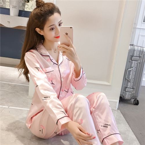 Pyjama pour femme en Polyester à manches longues - Ref 2987752