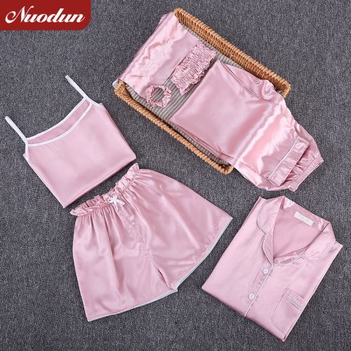Pyjama pour femme en Polyester à manche courte - Ref 2987774