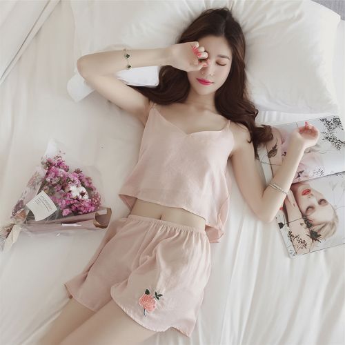 Pyjama pour femme à sans manches - Ref 2987803