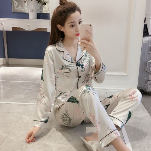 Pyjama pour femme en Polyester à manches longues - Ref 2987816