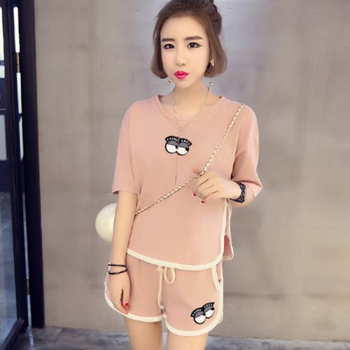 Pyjama pour femme en Coton à manche courte - Ref 2987827