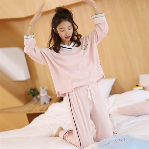 Pyjama pour femme HAN SA ESCLAVE en Coton à manches longues - Ref 2987829